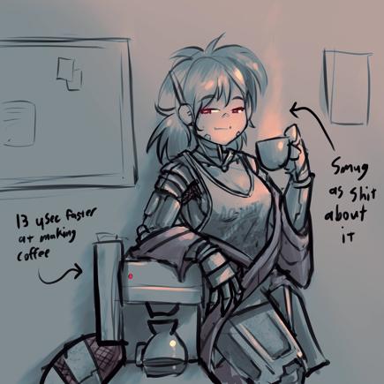 Rin Optimized the Coffee Maker